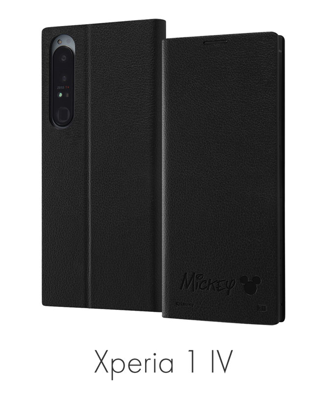 Xperia 1 IV 『ディズニーキャラクター』/耐衝撃 手帳型レザー