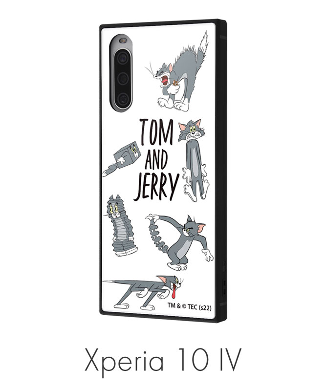 Xperia 10 IV/ 『トムとジェリー』/耐衝撃ハイブリッドケース