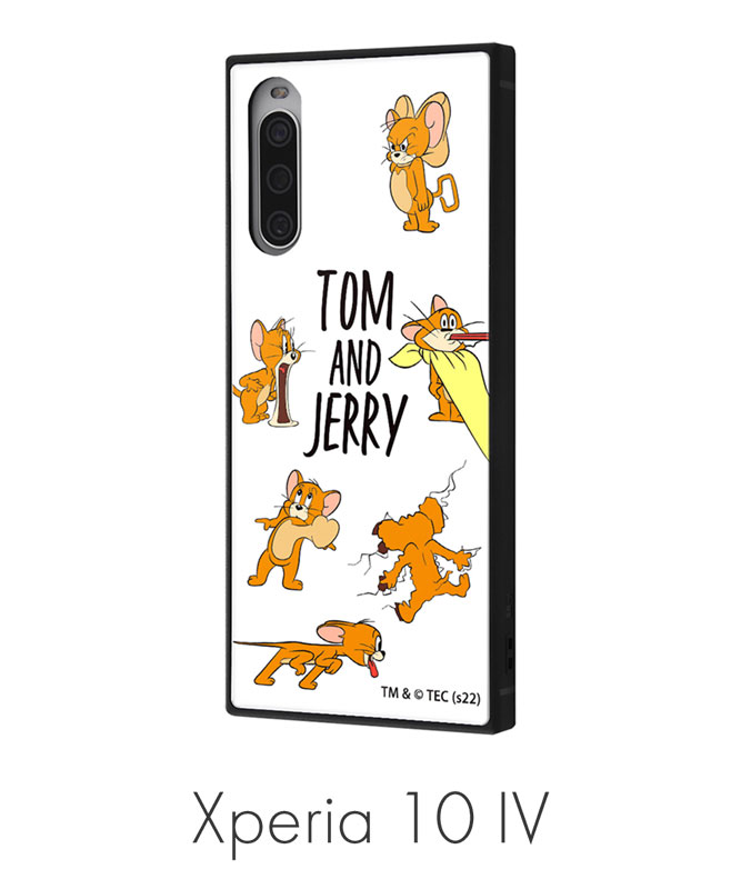 Xperia 10 IV/ 『トムとジェリー』/耐衝撃ハイブリッドケース KAKU