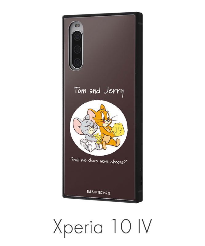 Xperia 10 IV/ 『トムとジェリー』/耐衝撃ハイブリッドケース KAKU