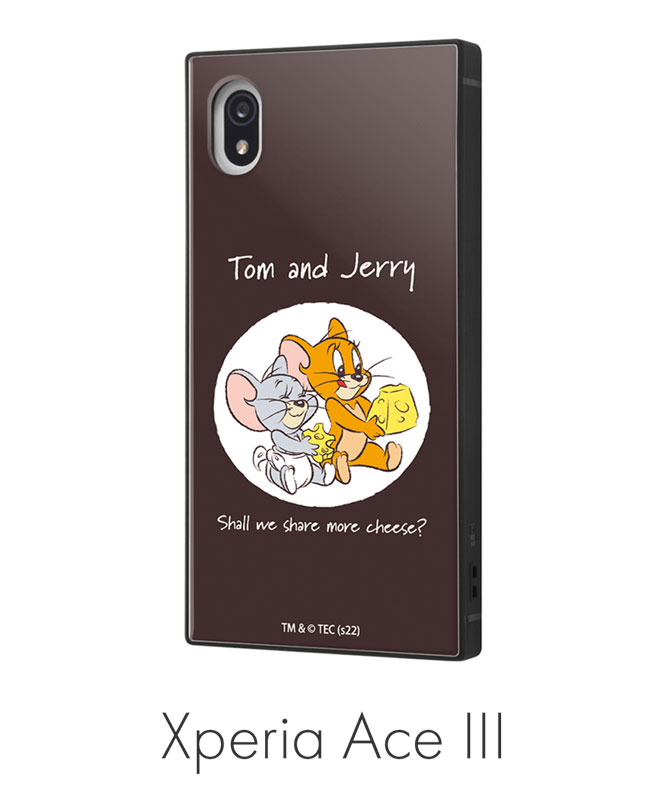 シャバーニ3ケース Xperia Ace III 『トムとジェリー』/耐衝撃ケース MiA ジェリー