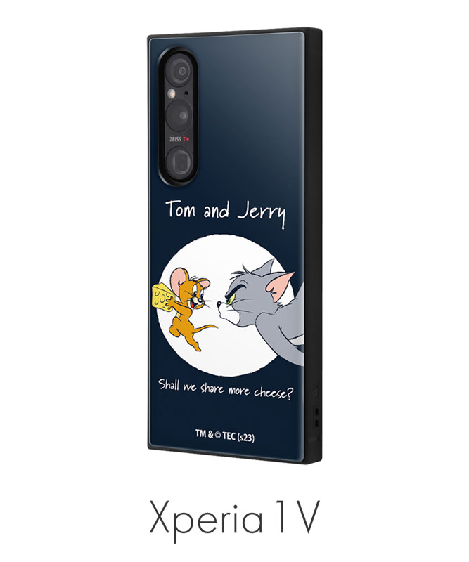 Xperia 1 V / 『トムとジェリー』/耐衝撃ハイブリッドケース KAKU 