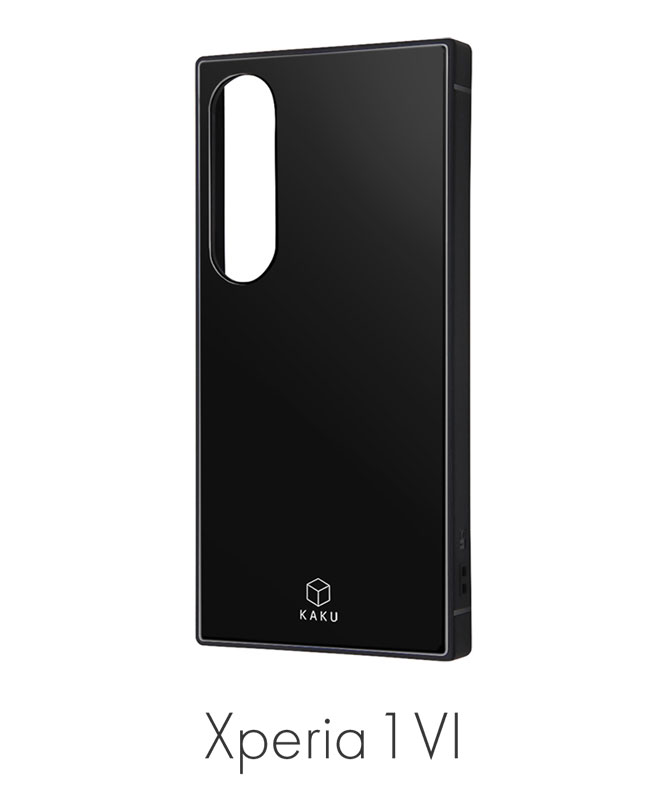 Xperia 1 VI 耐衝撃 ハイブリッドケース KAKU ホワイト INQ