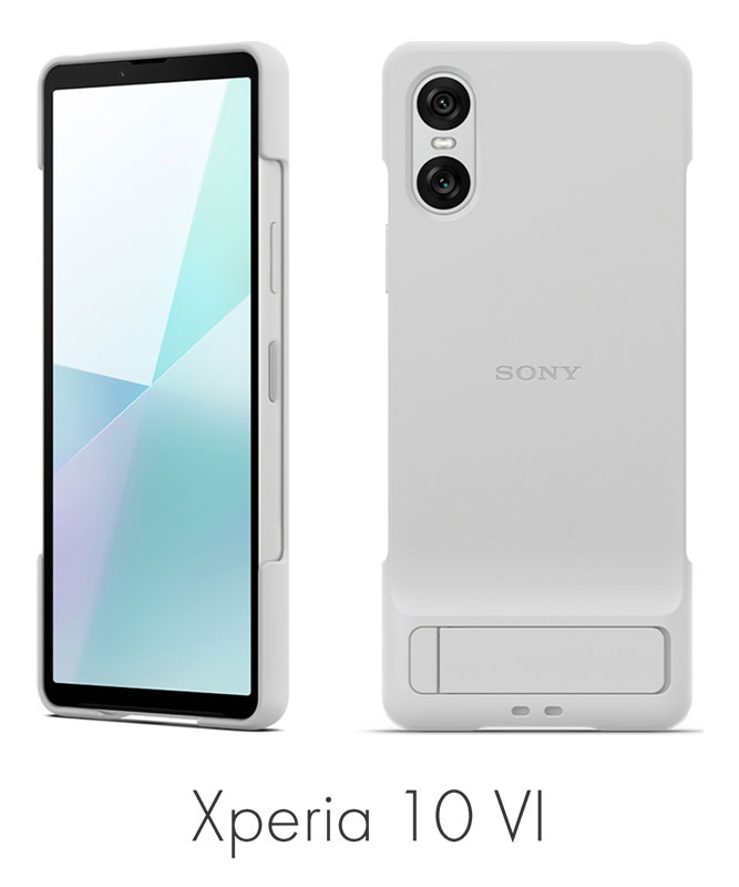 ソニー純正 Xperia 10 VI Style Cover with Stand Blue ブルー XQZ-CBES/LJPCX |  ハイブリッドケース | Xperiaカバーストア ソニー公認 スマホケース 通販