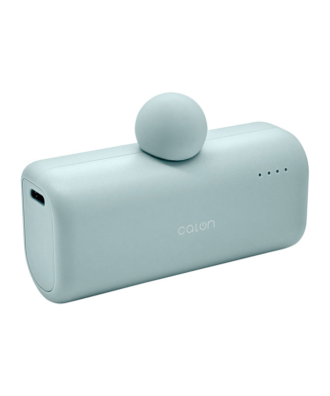モバイルバッテリー 5000mAh calon タイプC 直付け USB Type-C 20W PD